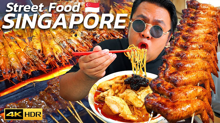 Eating Singapore Street Food 12 hours challenge