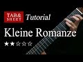 Kleine Romanze - Guitar Lesson + TAB