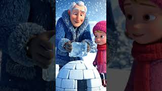 Pyaar Se Bana Barf Ka Ghar ❄️ | Snow House Story #short  #shortvideo #youtubeshorts SynthToonHusain