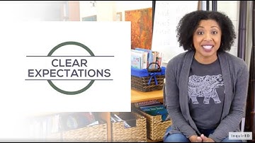 Classroom Management: Make Expectations Clear