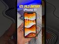 iOS 26.5 Battery Performance in iPhone 11 #shorts