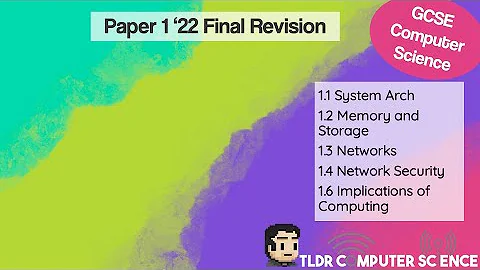 J277 GCSE Computer Science Paper 1 Final Revision ‘22