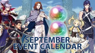 All the Orbs and All the Banners! Fire Emblem Heroes September Event Calendar