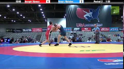 B Division 85KG - Joseph Bianco vs. Aaron Meister