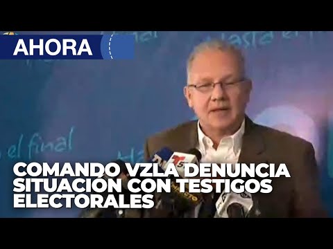 Comando Vzla denuncia situación con testigos electorales - En Vivo | 23Jul