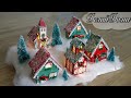 Новогодний декор "Рождественская Деревня" / How To Set Up A Christmas Village - Christmas Decorating