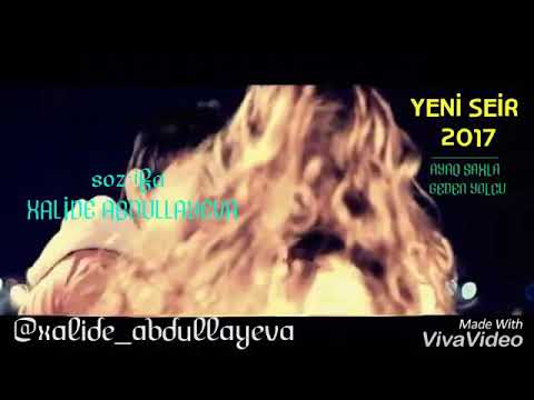 Super şeir 2017 Xalidə Abdullayeva Ayaq saxla gedən yolcu