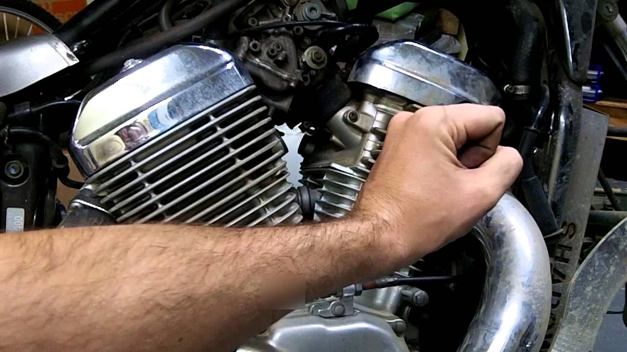 Ajuste folga de válvulas Honda Shadow 600 (4/5)