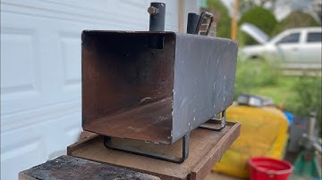 Repairing a Hells forge gas forge part 1