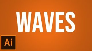 How to draw waves in Adobe Illustrator