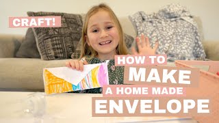 Kids Craft! - Home Made Envelope