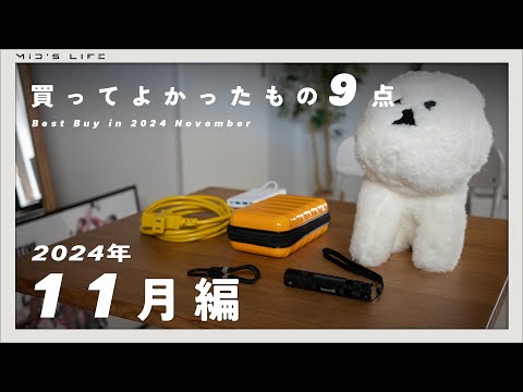 【購入品】2024年11月買ってよかったもの9点
