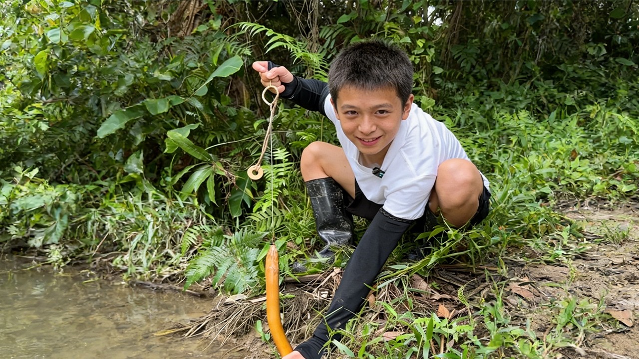 上次粉絲直接帶我們搞到一條三斤重的大黃鱔，不知道這次阿昌會給我整啥驚喜！#fishing #大熱門