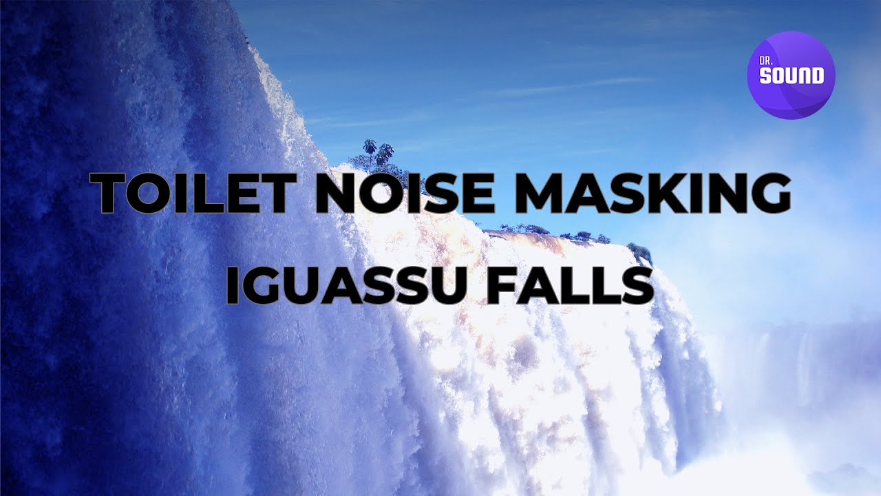 Waterfall sound to block out noise in a bathroom : Toilet noise masking ...