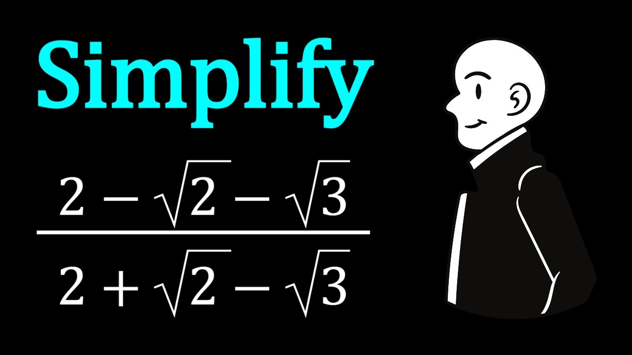 Simplification Style Simplifying An Expressiion | Radical Style - YouTube