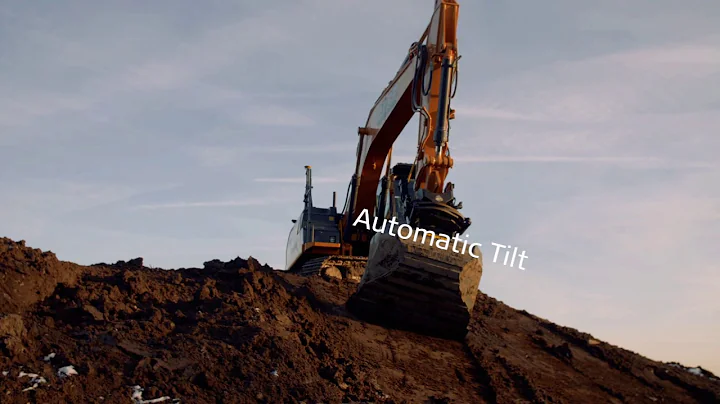 Leica Geosystems Automatic tilt control on engcon tiltrotators