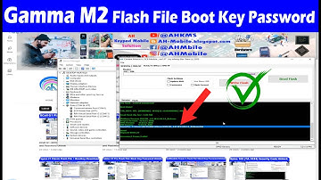 Gamma M2 (SPD6531A) Black & White Flash File Boot Key and Password Unlock