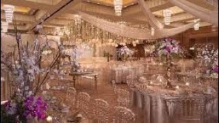 ديكور المائدة خاص لحفل الزفاف والمناسبات   Décoration de table spécial pour mariage et événements