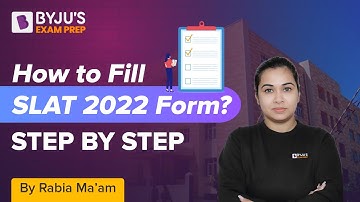 How to Fill SLAT 2022 Application Form? | SLAT 2022 Admission Form (Step by Step Process)!!