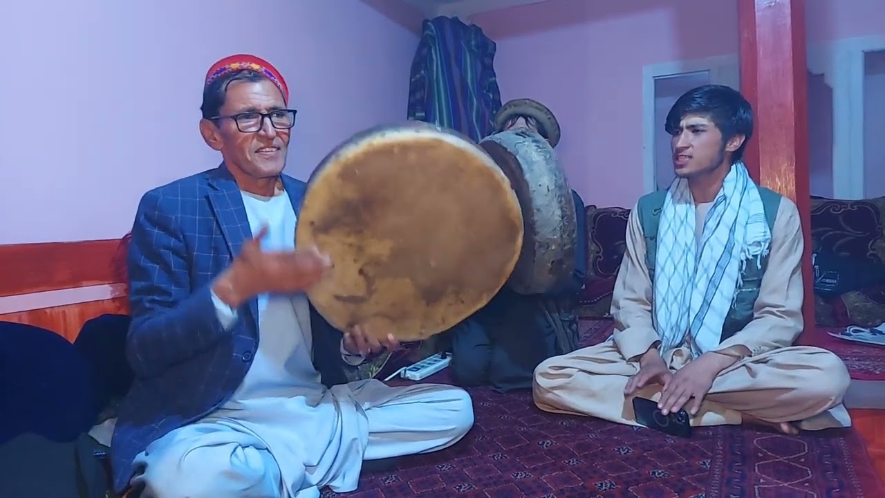 ٱهنگ زیبا میرمفتون با رضا مفتون و دف زنی عالی