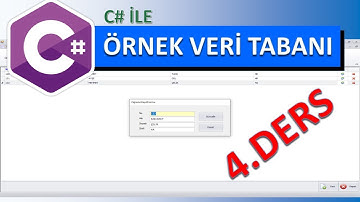 C# Örnek Veritabanı Uygulaması 4.DERS ( Güncelleme ve Silme İşlemi)