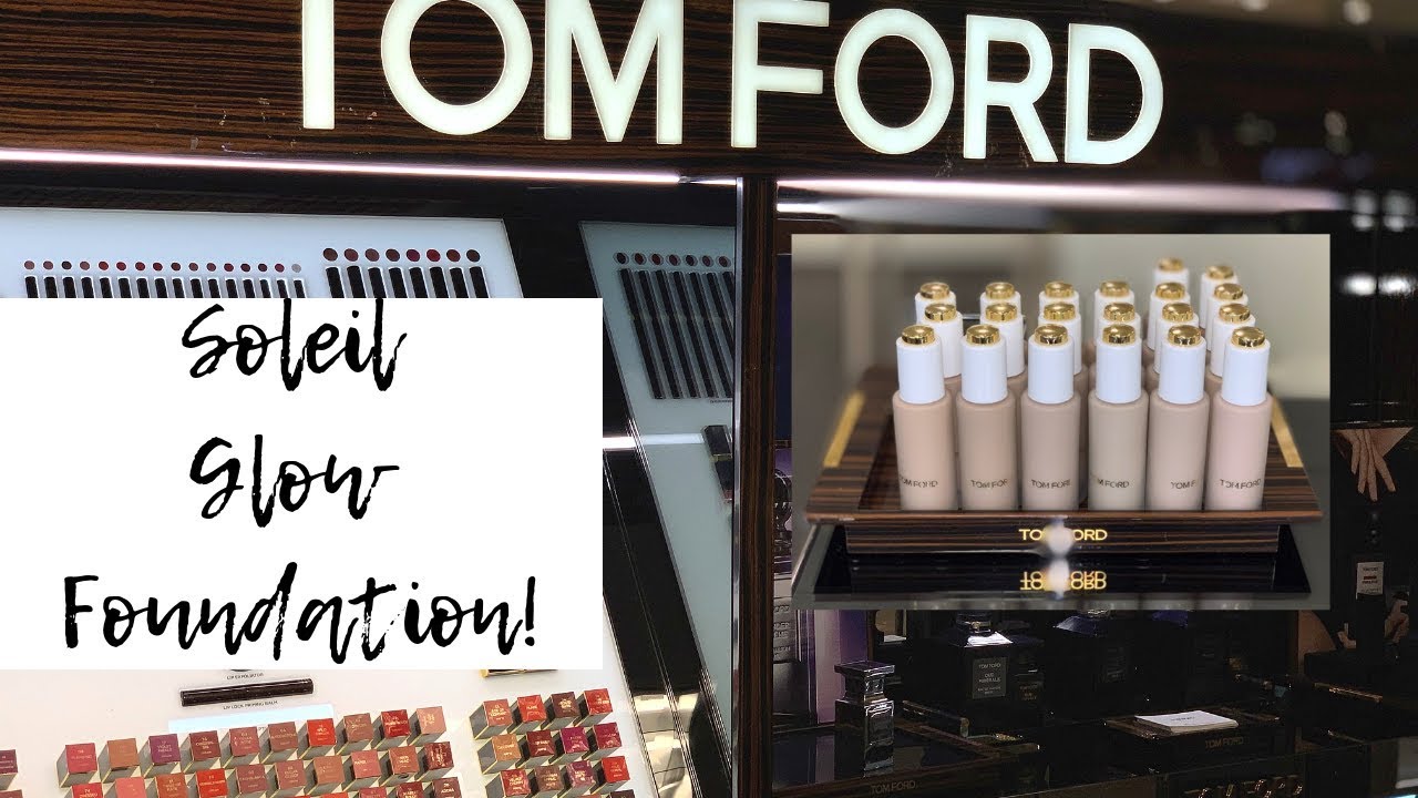 NEW!! TOM FORD Soleil Flawless Glow Foundation SPF 30 | DEMO/SWATCHES of  all 17 shades!! - YouTube