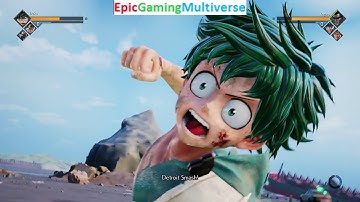 Deku VS Younger Toguro From The Yu Yu Hakusho Series In A Jump Force Anime Characters Battle / Match