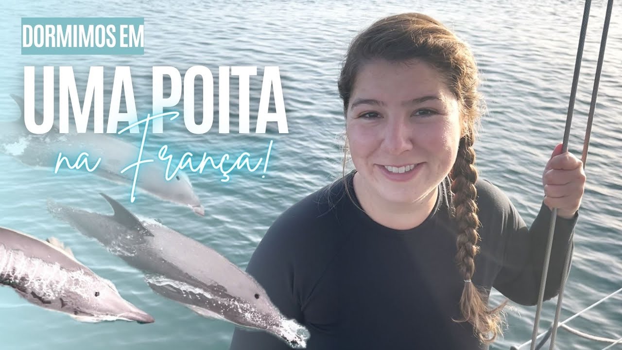 ⁣078 | Dormimos em uma poita na França! 💙🐬