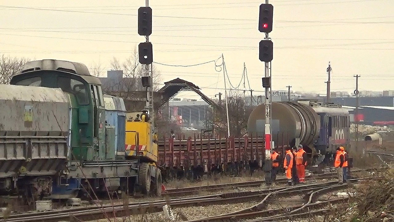 Activitate Feroviară în Triajul Oradea Est - 10.02.2026.