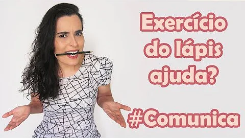 Como melhorar dicção com caneta?