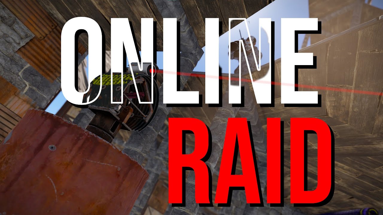 SOLO ONLINE RAIDUJE CLAN cz.3 - RUST POLSKA