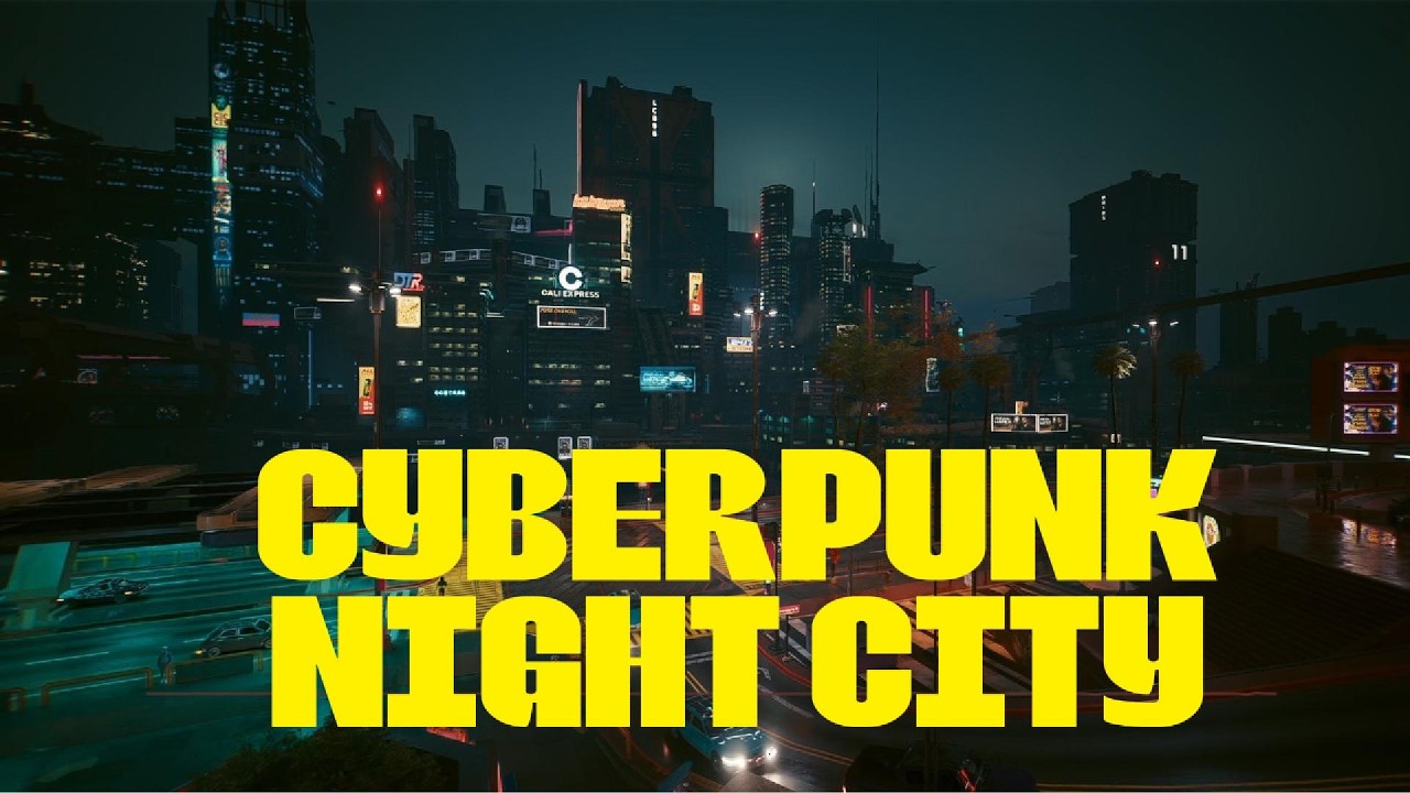 Lost in Night City's Neon Glow | Cyberpunk 2077 Ambiance