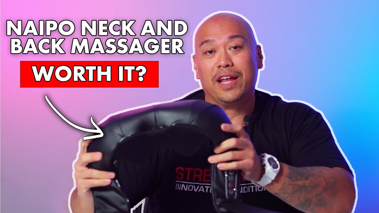 Naipo Shiatsu Back and Neck Massager with Heat 3D Deep Kneading Massag –  NAIPO