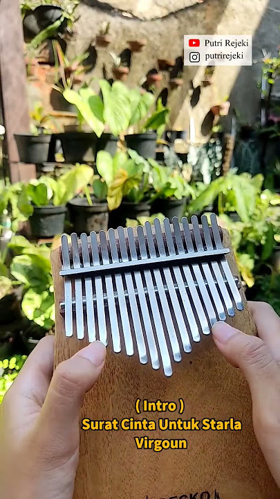 [ Kalimba Cover ] Intro Surat Cinta Untuk Starla - Virgoun