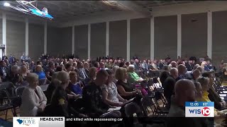 Community members and authorities honor K9 killed in Newberry County shooting
