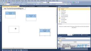 Creating Component Diagram with Visual Studio