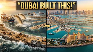 How Palm Jumeirah Was Built in the Ocean | Dubai Mega Project Man-Made Islands