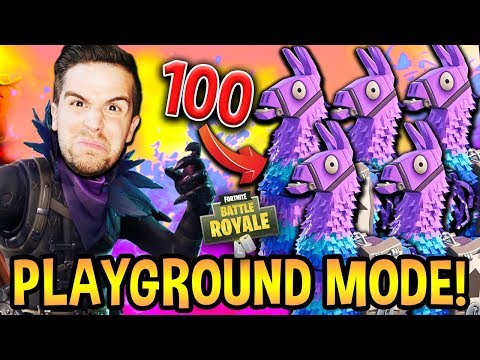 Fortnite Playground Mode Finding All 100 Llamas Fortnite | Fortnite 100 llamas Fortnite Playground Mode Finding All 100 Llamas Fortnite - finding all 100 llamas fortnite battle royale playground gamepl!   ay