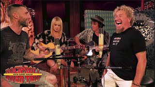 Vignette de la vidéo "Adam Levine, Sammy Hagar, Richie Sambora and Orianthi Perform "I Heard It Through The Grapevine""