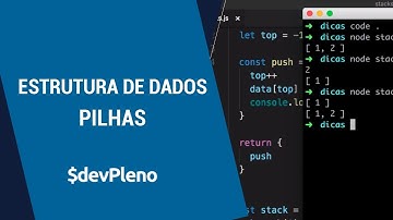 Estruturas de Dados: Pilhas