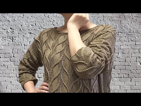 Вязание свитера с косами спицами модели и схемы
