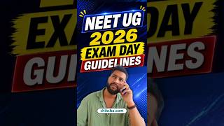 NEET 2026 Exam Day Guidelines | NEET Motivation | NEET Dress Code 2026 | NEET Preparation 2026 #neet