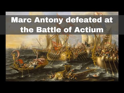 Video: Pada 31 SM. di pertempuran actium di yunani?