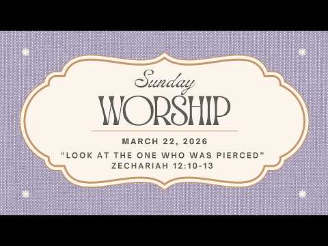 Fifth Sunday in Lent 10:45 am