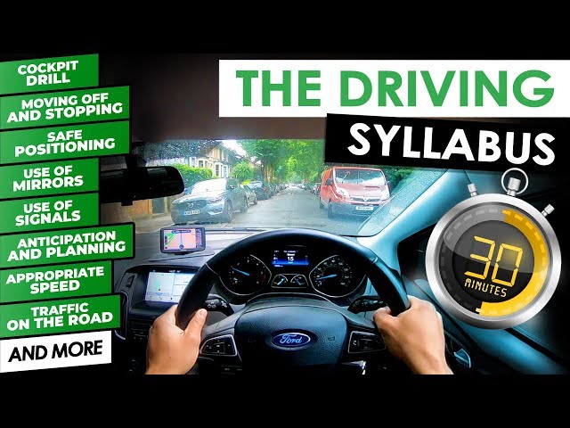 Learn The Driving Basics in 30 Minutes - The Driving Syllabus | Updated 2023 class=