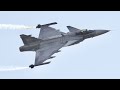 Saab JAS-39C Gripen Hungarian Air Force flying Display at Sanicole AirShow 2021