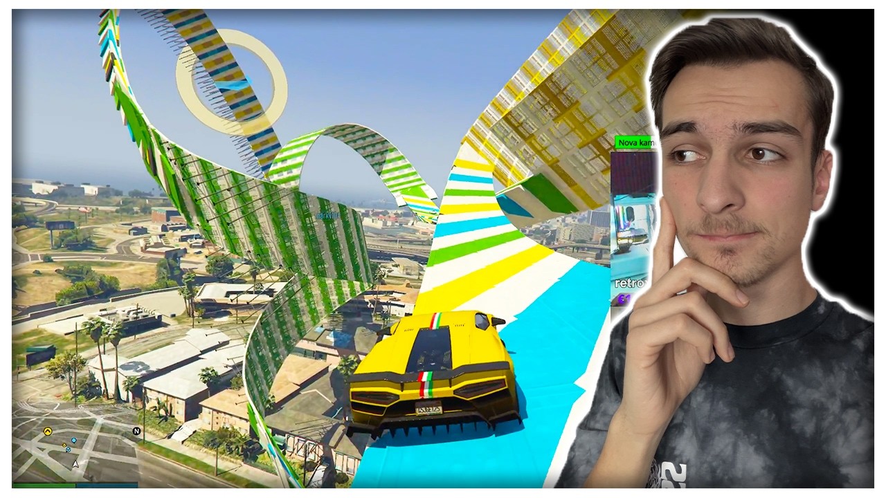 NAJDALJŠI WALL RIDE V GTA 5 ONLINE?? [SLO]