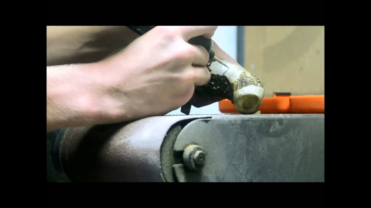 Knife from a Leaf Spring YouTube