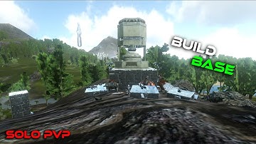 ARK MOBILE - NEW FRESH START PVP ||Build Base & Raid Starter Base