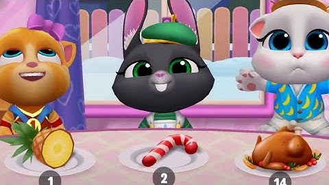 TALKING TOM FRIENDS 😻🍗🐱: UP GAME 2023: PART 46 || WALKTHROUGH, IOS, ANDROID GAMEPLAY, MOBILE GAMES